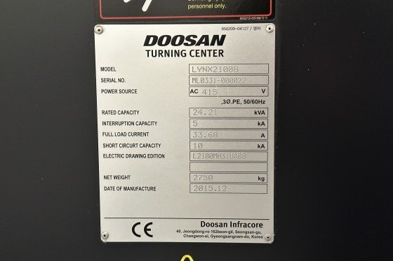 DOOSAN - LYNX 2100 B