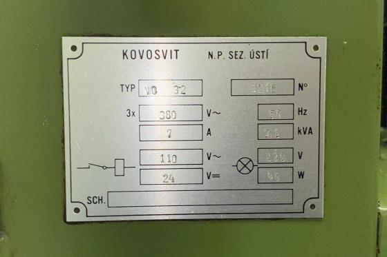 KOVOSVIT MAS - VO 32