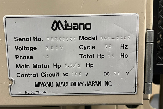 Miyano - BNC 3402 