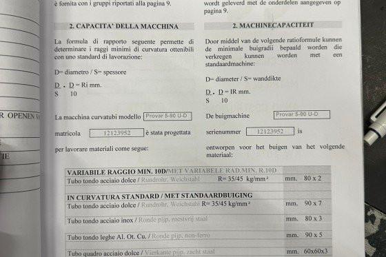 Macri - Provar 5 - 90 UD
