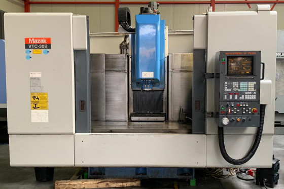 MAZAK VTC 20B 3 Mach4Metal