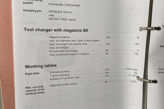 DECKEL MAHO - DMF 220 linear 3-axis CNC machine (VMC) used