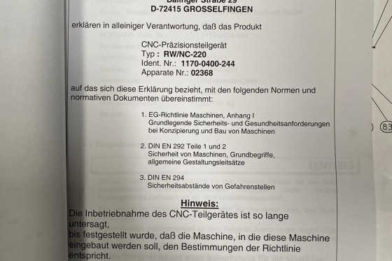 DECKEL MAHO - DMF 220 linear