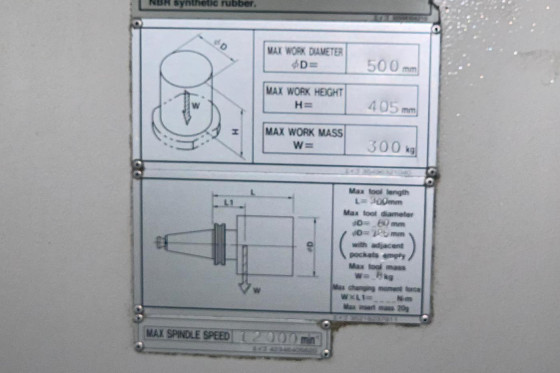 MAZAK - VARIAXIS 500 5X-II 5-axis CNC machine (VMC) used | Mach4Metal