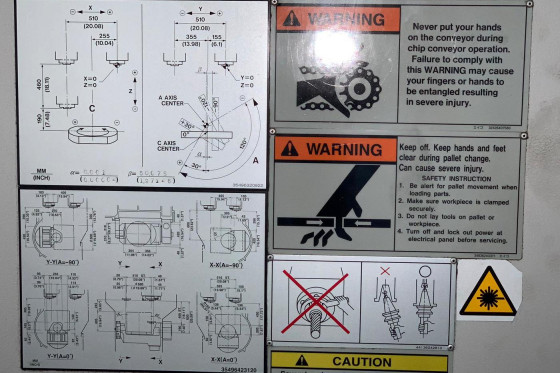 MAZAK - VARIAXIS 500 5X-II 5-axis CNC machine (VMC) used | Mach4Metal