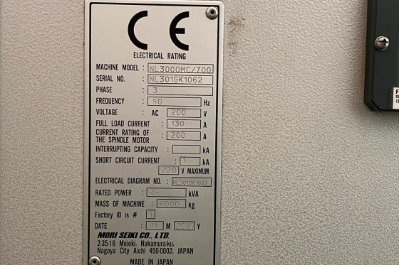 MORI SEIKI - NL 3000 MC / 750 CNC lathe used | Mach4Metal