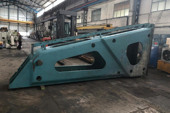 (2x) Angle plate cast iron 3000 x 1250 x 1450 mm