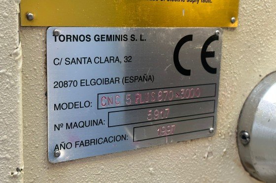 GEMINIS - CNC 5 Plus 870