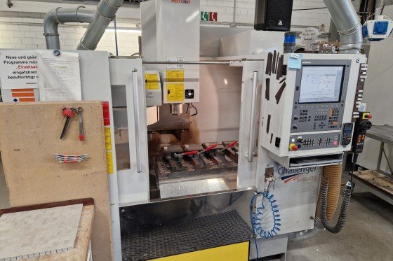 Micromill - Challenger MM-430 3-axis CNC machine (VMC) used