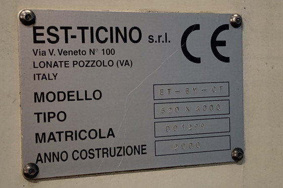 EST TICINO - ET BM CT 620 x 4000
