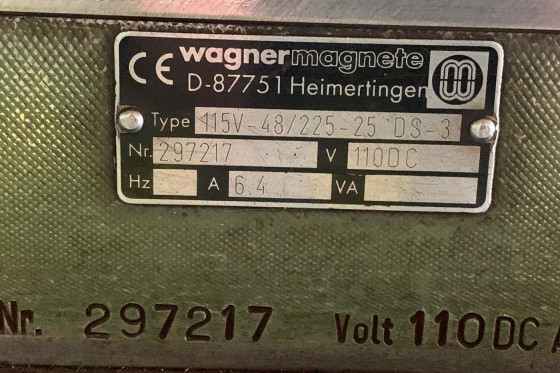 WAGNER - 115 V - 48 / 225
