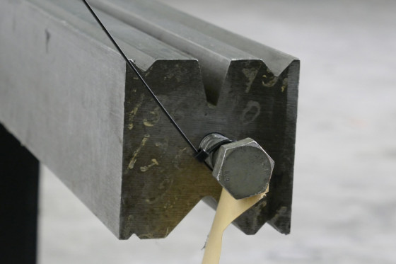 Multi V Lower tooling 75 x 75 x 3100 mm