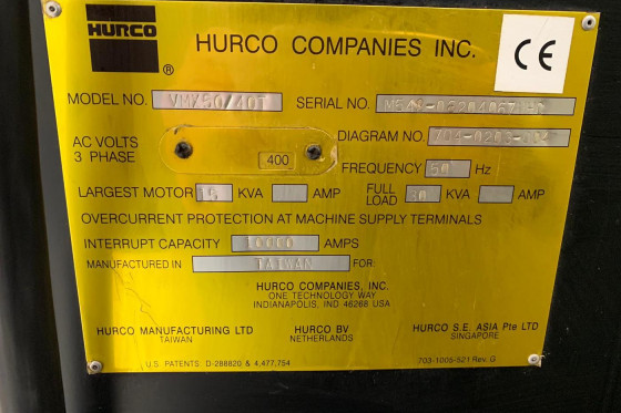 HURCO - VMX 50 