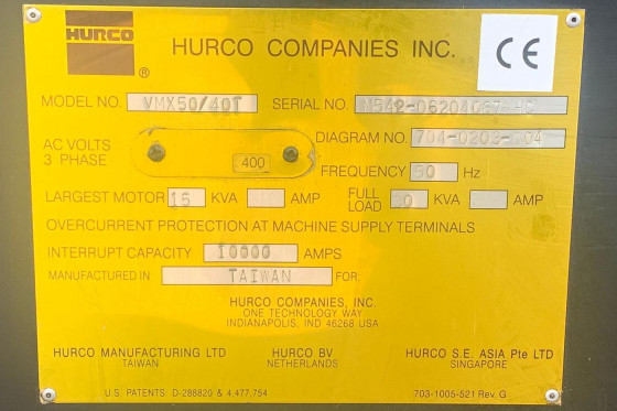 HURCO - VMX 50 
