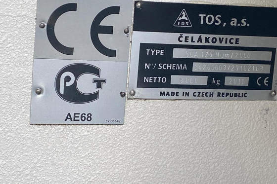 TOS - SUA 125 NUMERIC