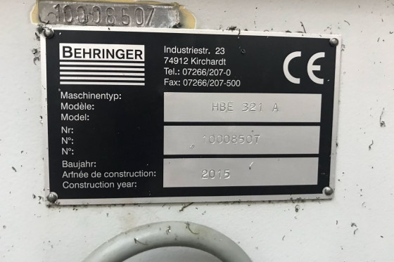 BEHRINGER - HBE 321 A 