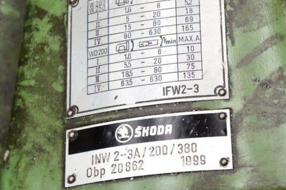SKODA - W 200 HB