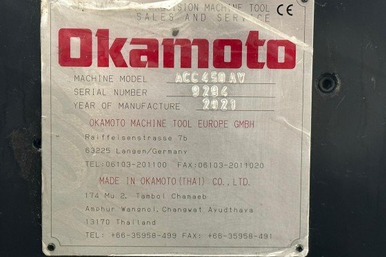 OKAMOTO - ACC 450 AV