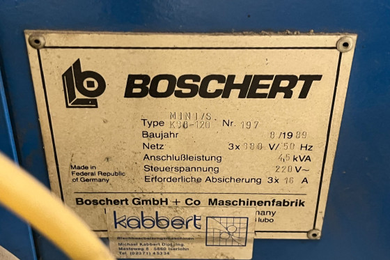 BOSCHERT - MINI-S K 30 - 120 
