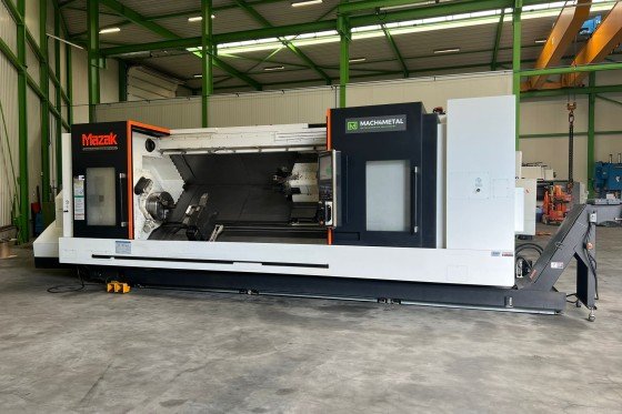 MAZAK - 450 MY CNC Lathe with y-axis used | Mach4Metal