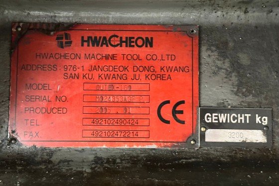 HWACHEON - CUTEX 160 CNC Lathe with c-axis used | Mach4Metal