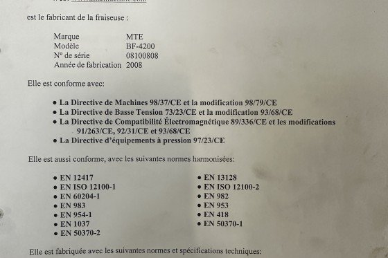 MTE - BF 4200