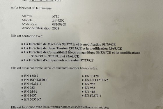 MTE - BF 4200