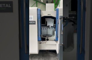 TOPPER GT-630 5 axis machining center working diameter 800 mm MACH4METAL Fanuc Oi-MF Sk40 ikz 40Bar