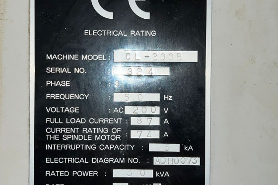 MORI SEIKI - CL 200