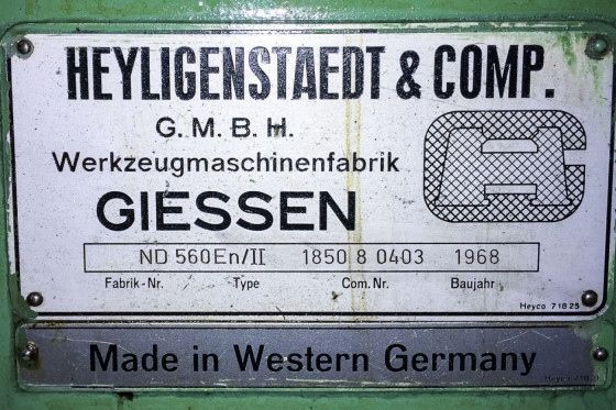HEYLIGENSTAEDT - ND 560
