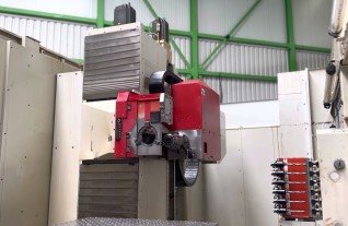 SAMAG TFZ2 - 1000 Deep hole drilling boring tieflochbohren tiefloch MACH4METAL iTNC530 7570 2