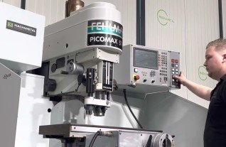 Fehlmann Picomax P51 Milling Drilling X/Y Table HeidenHain TNC MACH4METAL 2-2