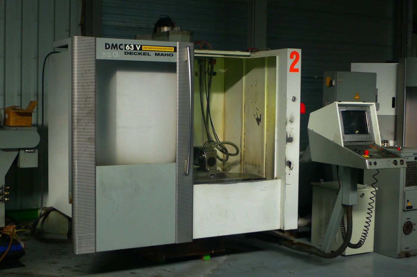 DMC 63 V 3-axis CNC machine (VMC) used | Mach4Metal