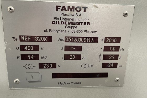 DMG Gildemeister - NEF 320 K