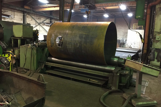 VRM HY Plate rolling machine used | Mach4Metal