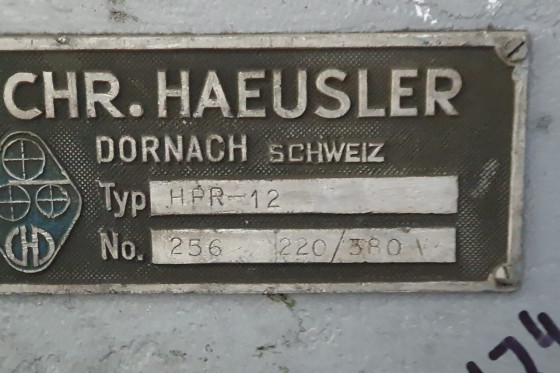 HAEUSLER - HPR-12