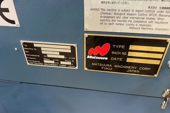 Matsuura - LX-O 3-axis CNC machine (VMC) used | Mach4Metal