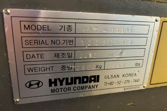 HYUNDAI - HIT 400 G
