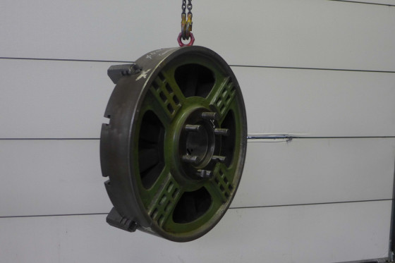 4 chuck CJM Ø 800 mm x 160 mm bore