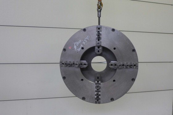 Rohm 4 chuck Ø 800 mm x 370 mm bore