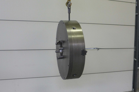 Rohm 4 chuck Ø 800 mm x 370 mm bore