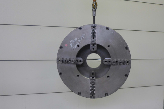 Rohm 4 chuck Ø 800 mm x 370 mm bore