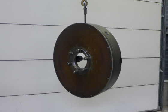 Rohm 4 chuck Ø 800 mm x 370 mm bore