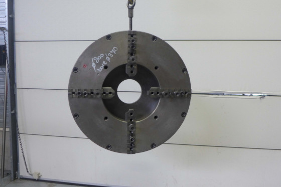 Rohm 4 chuck Ø 800 mm x 370 mm bore