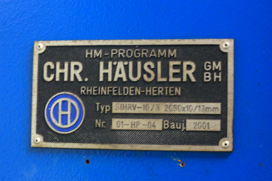 HAEUSLER - SIHRV 10 /3