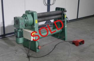 Luna 3 roll plate bender plaatwals blechrundbiege