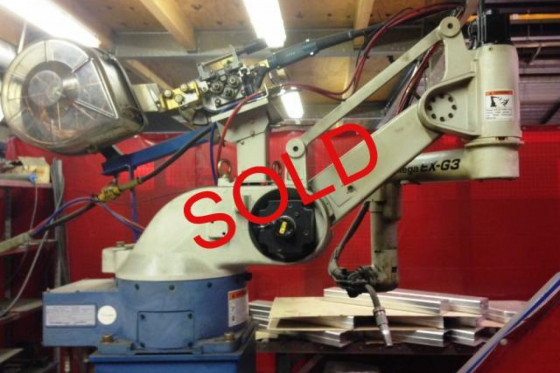 Lasrobot Schweiss robotter Welding Robo OTC