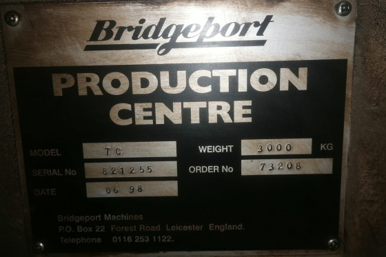 BRIDGEPORT - Torq Cut TC2G