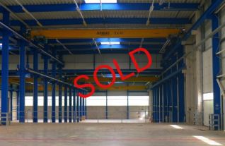 Demag 2 x 4 ton overhead cranes bruckenkrahn crane