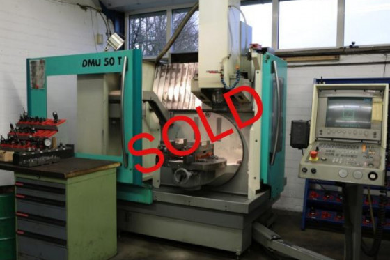 DMG DMU 50 T with HeidenHain TNC 426